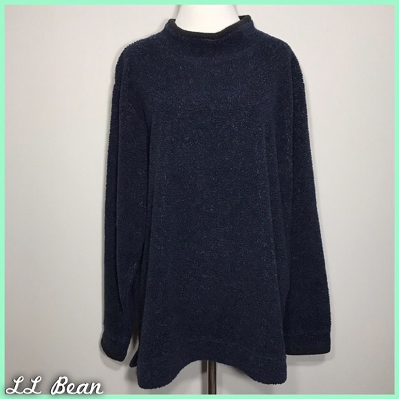 LL Bean Fleece Sweatshirt - Picture 3 of 5